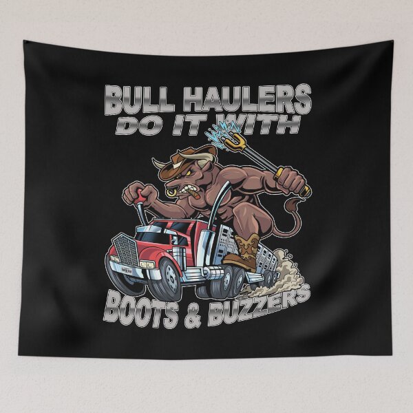 Item preview, Boots And Buzzers Funny Trucker designed and sold by thatsacooltee.