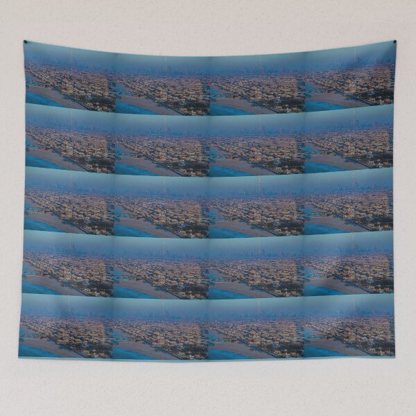 Item preview, United Arab Emirates. Dubai. Burj Al Arab. Looking at Dubai from Skyview Bar. designed and sold by vadim19.