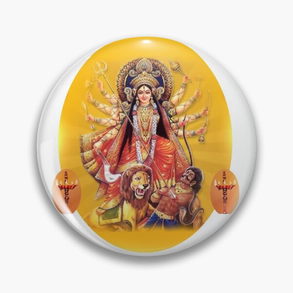 Item preview, In Full Divine Glory Goddess Durga designed and sold by eufouria.