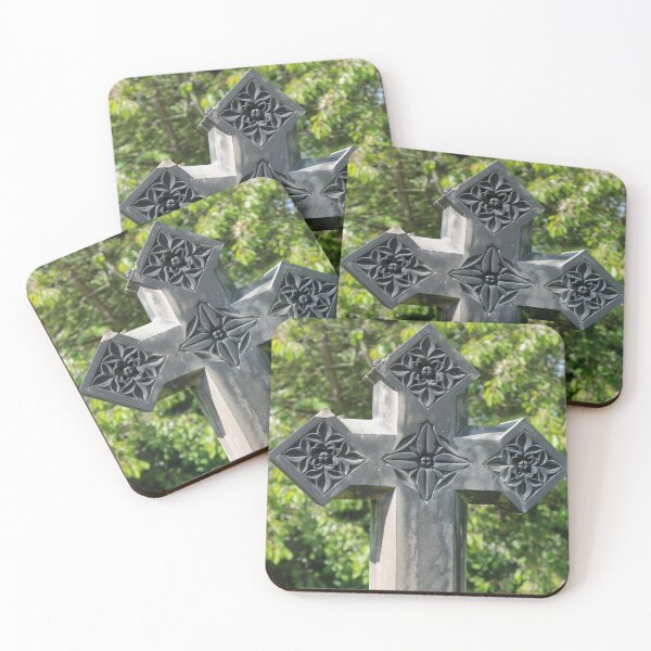 Item preview, Gothic Style Christian Cross Headstone Old Holy Trinity Church in Wentworth  designed and sold by taiche.