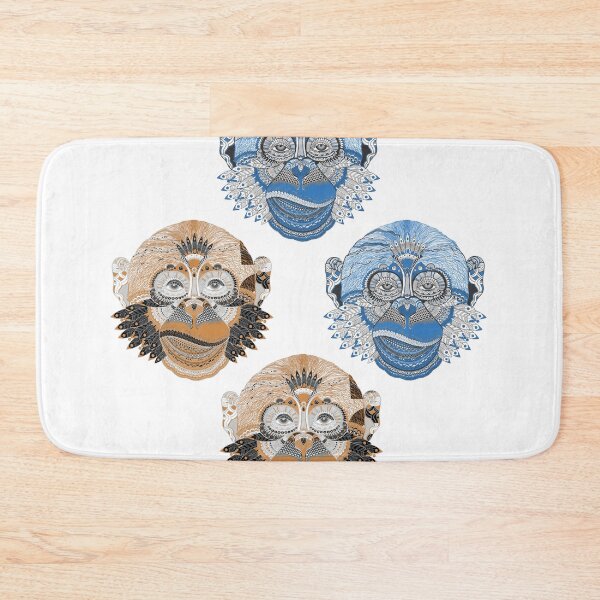 Item preview, Tribal cool monkeys. designed and sold by RonaldKitama.