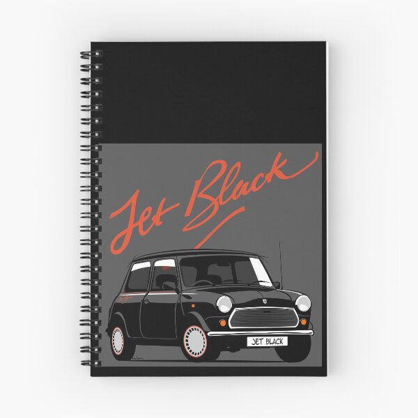 Item preview, Classic Mini Jet Black designed and sold by car2oonz.