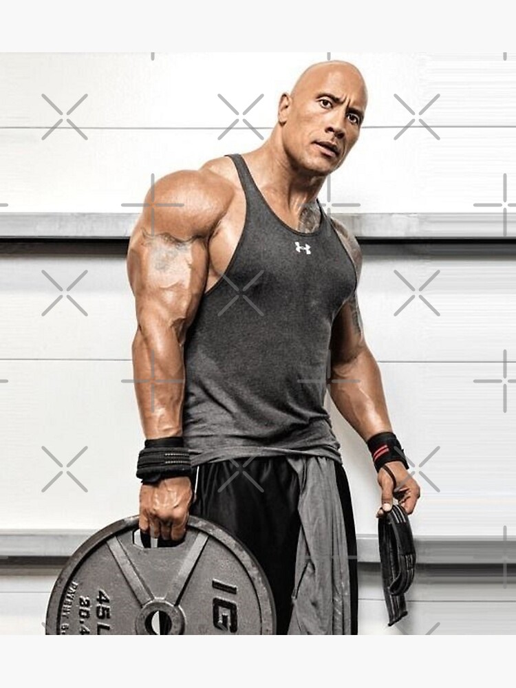 dwayne johnson sleeveless hoodie