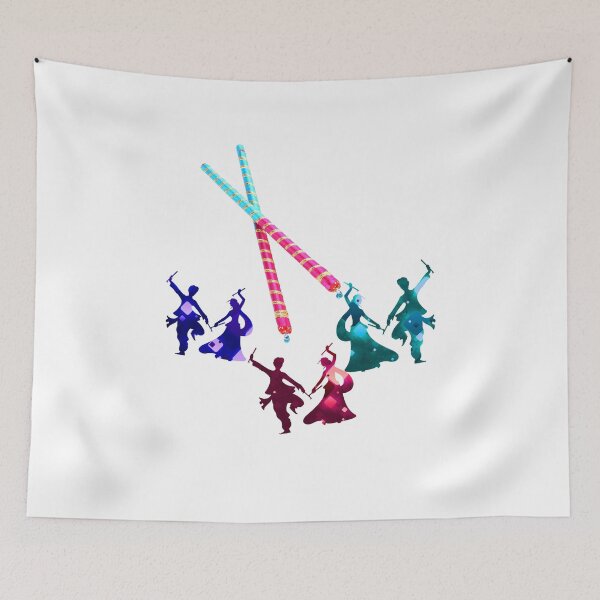 Item preview, Goddess Durga Navratri, Dandiya Raas and Garba designed and sold by eufouria.