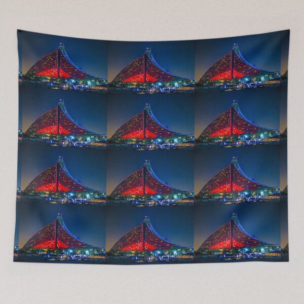 Item preview, United Arab Emirates. Dubai. Jumeirah Hotel. Night. designed and sold by vadim19.