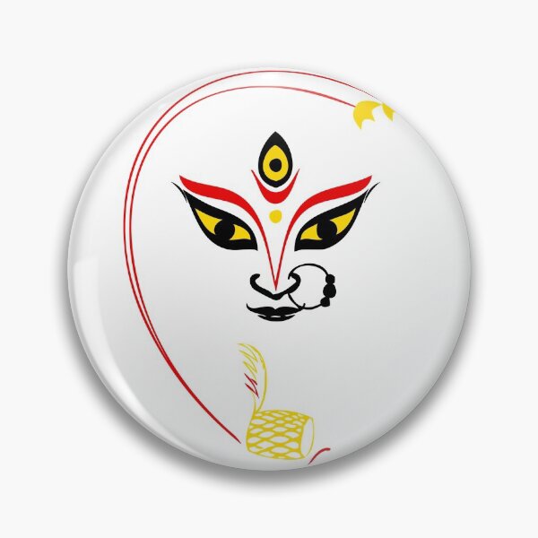 Item preview, Line Art Goddess Durga designed and sold by eufouria.