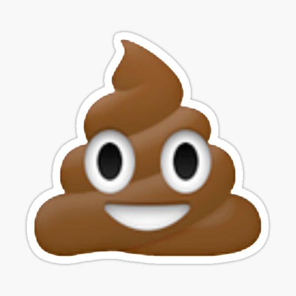 tas de poo emoji Sticker
