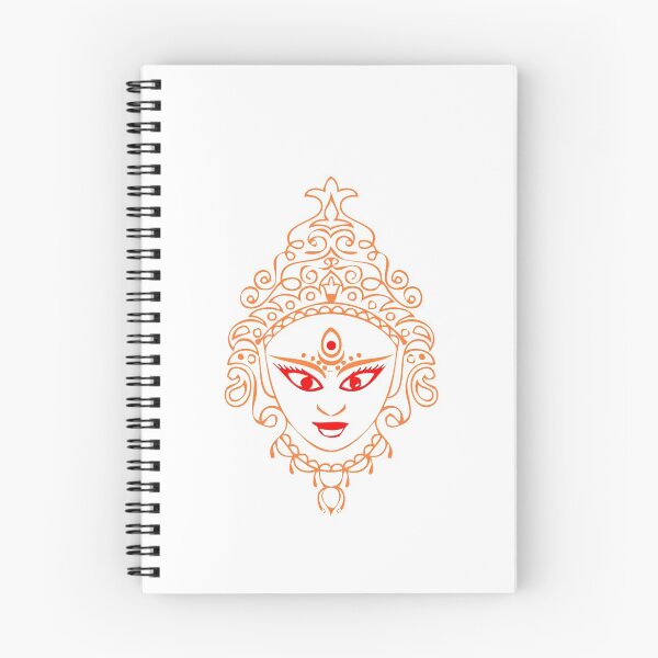 Item preview, Beautifully Adorned For Festival Goddess Durga designed and sold by eufouria.