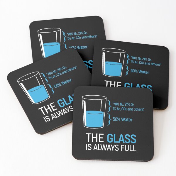 Item preview, The glass is always full. The glass is always full. designed and sold by FashionFuture.
