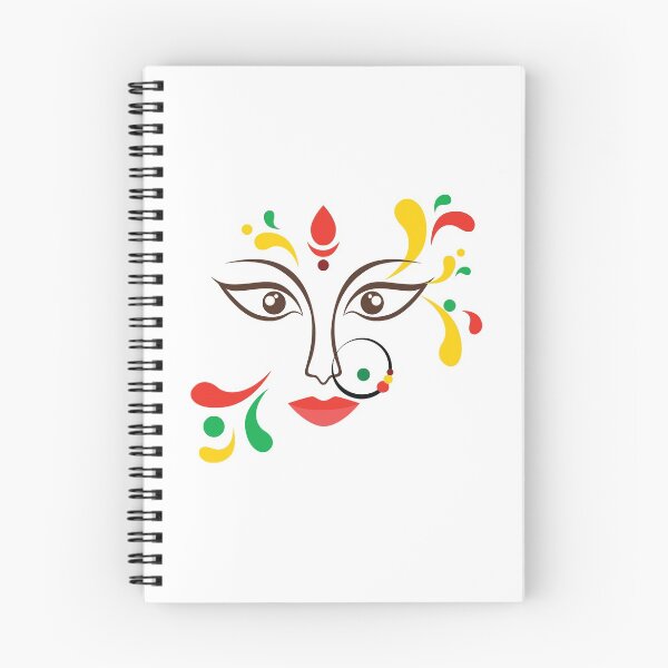 Item preview, Colorful Festivities Goddess Durga designed and sold by eufouria.