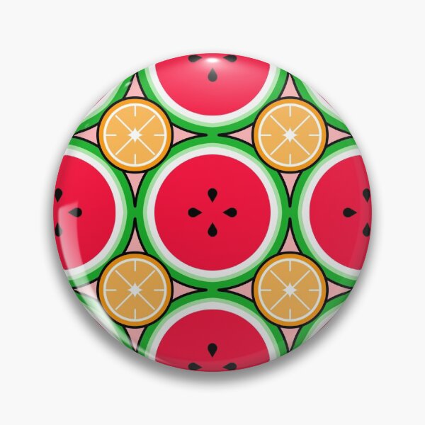 Artikelvorschau, Wassermelone und orange Batikmuster entworfen und verkauft von MaplewoodMerch.