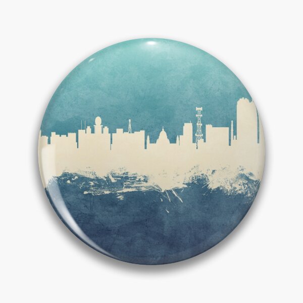 Item preview, Kolkata (Calcutta) India Skyline designed and sold by ArtPrints.