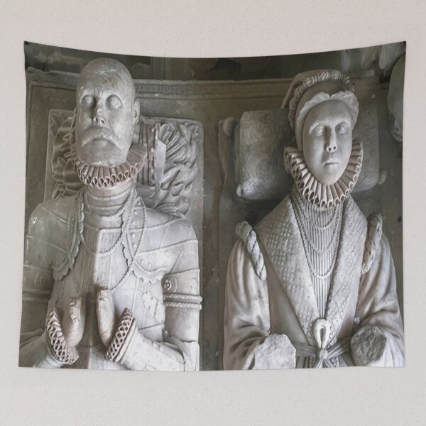 Item preview, Vector Of Alabaster Effigies At Wentworth Church South Yorkshire designed and sold by taiche.