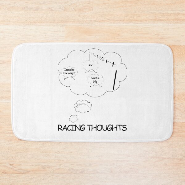 Item preview, Racing Thoughts designed and sold by UniqueCreator.