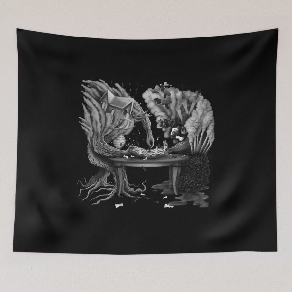 Item preview, Chess game between mother nature and capitalism designed and sold by Benhendriks.