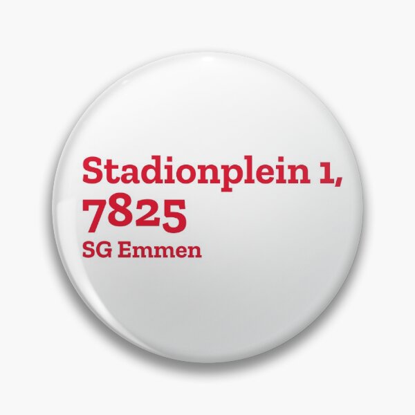 Item preview, Stadion Emmen Adresontwerp designed and sold by The Chuck Wagon.