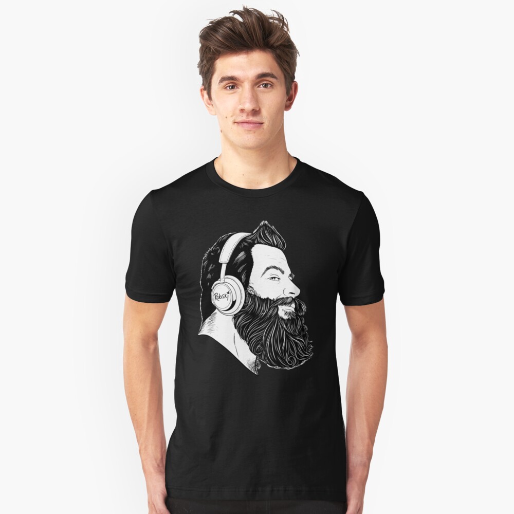 BearBull - B&W Slim Fit T-Shirt
