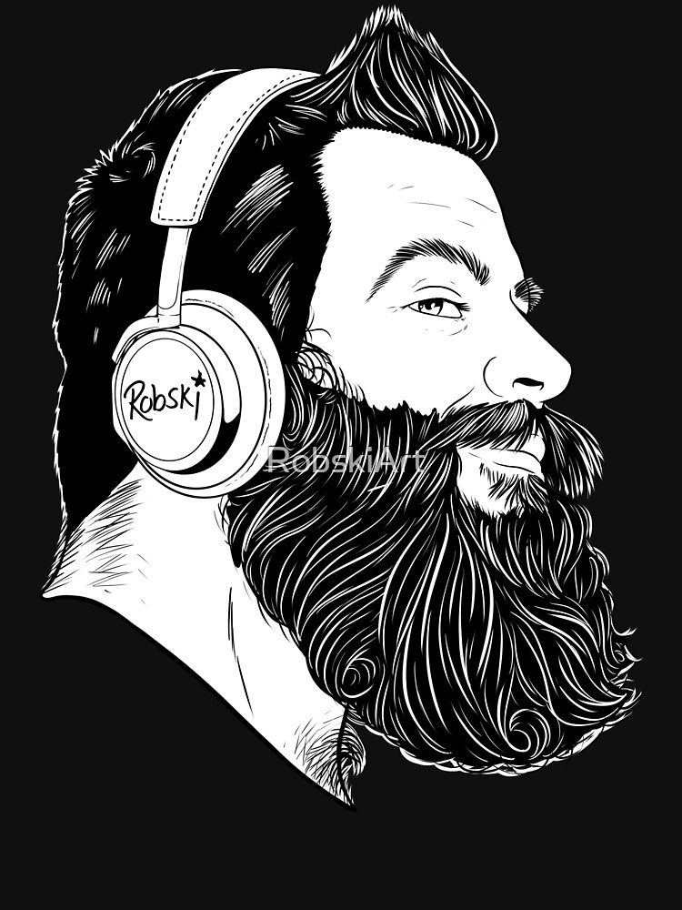 BearBull - B&W by RobskiArt