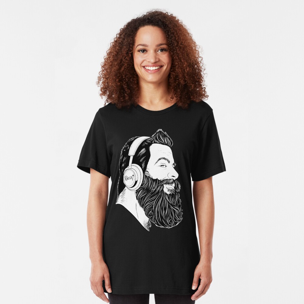 BearBull - B&W Slim Fit T-Shirt