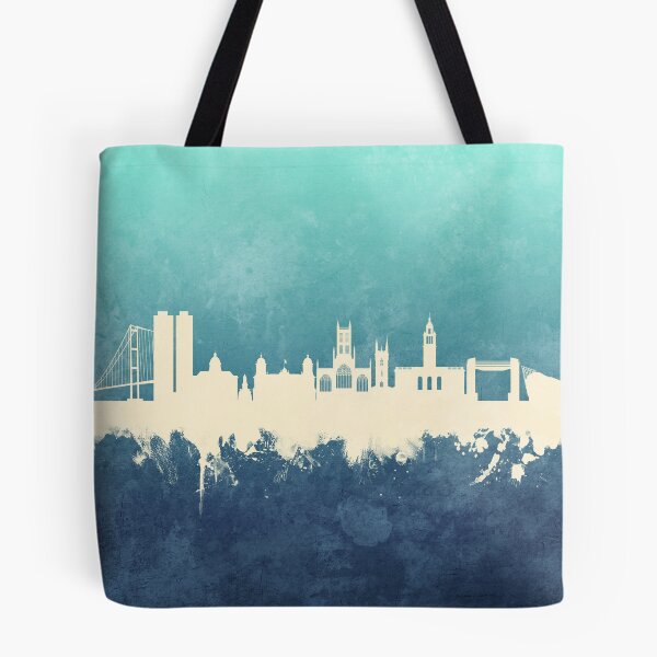 Item preview, Kingston upon Hull England Skyline designed and sold by ArtPrints.