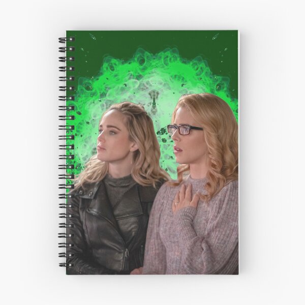 Item preview, Sara Lance and Felicity Smoak green background designed and sold by dutchchu.