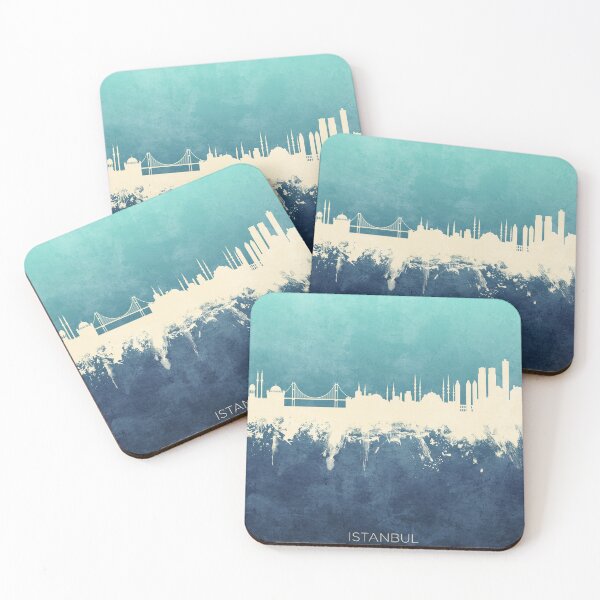 Artikelvorschau, Istanbul Turkey Skyline entworfen und verkauft von ArtPrints.