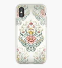 Antique pattern - Beetle and centipedes iPhone Case