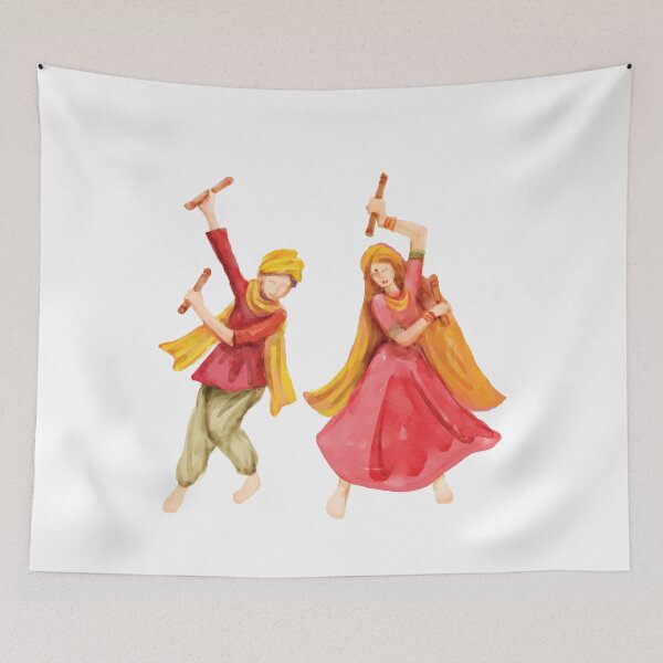 Item preview, Goddess Durga Devotional Garba designed and sold by eufouria.