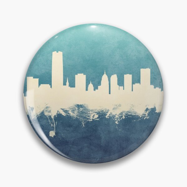 Item preview, Oklahoma City Skyline designed and sold by ArtPrints.