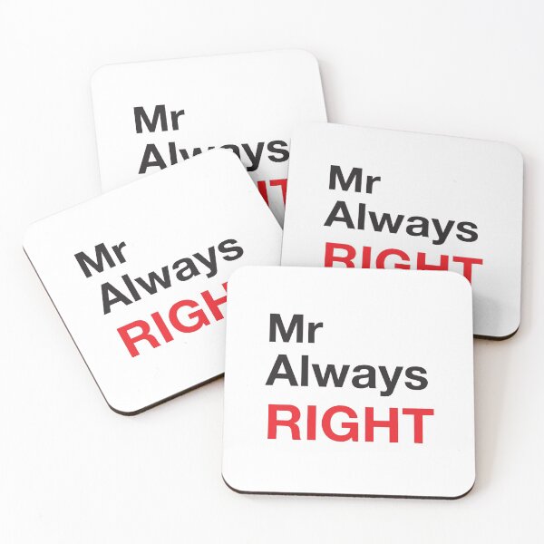Item preview, MR ALWAYS RIGHT designed and sold by jazzydevil.
