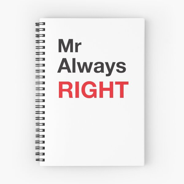 Item preview, MR ALWAYS RIGHT designed and sold by jazzydevil.