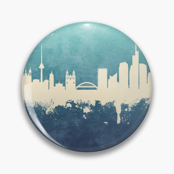 Item preview, Vilnius Lithuania Skyline designed and sold by ArtPrints.