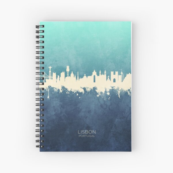 Aperçu de l'œuvre Lisbon Portugal Skyline créée et vendue par ArtPrints.