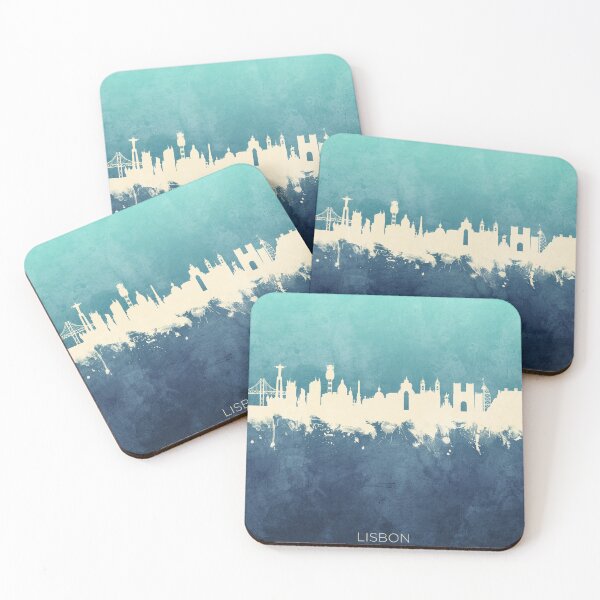 Item preview, Lisbon Portugal Skyline designed and sold by ArtPrints.