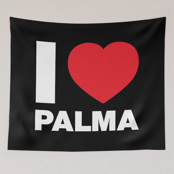 Item preview, I Love Palma Red Heart designed and sold by Thestarrysky.