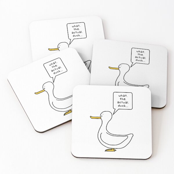 Item preview, what the actual duck designed and sold by paintbydumbers.