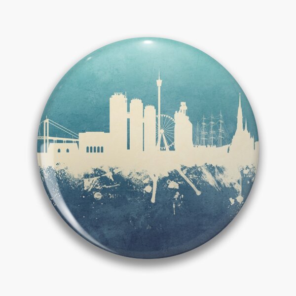 Item preview, Gothenburg Sweden Skyline designed and sold by ArtPrints.