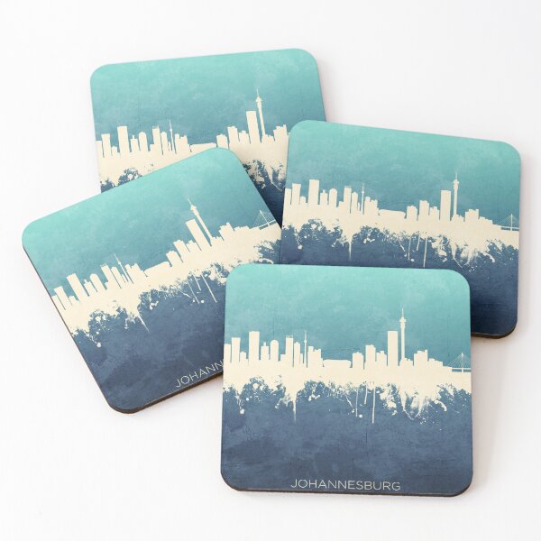 Item preview, Johannesburg South Africa Skyline designed and sold by ArtPrints.