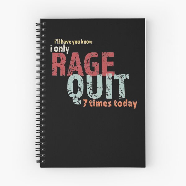 Item preview, Rage Quit Funny designed and sold by Neadski.
