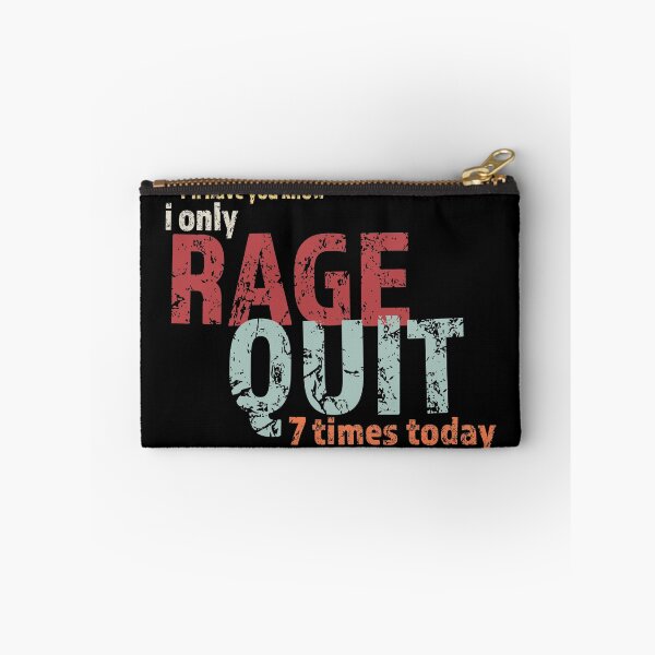 Item preview, Rage Quit Funny designed and sold by Neadski.