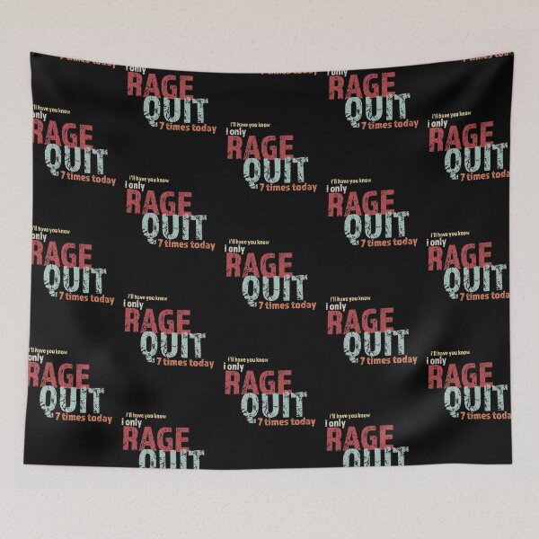 Item preview, Rage Quit Funny designed and sold by Neadski.