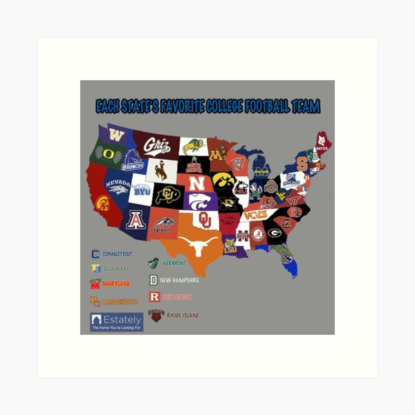 Item preview, football club map designed and sold by olsonmelissa.