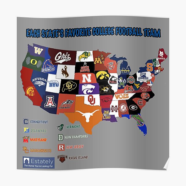 football club map Poster
