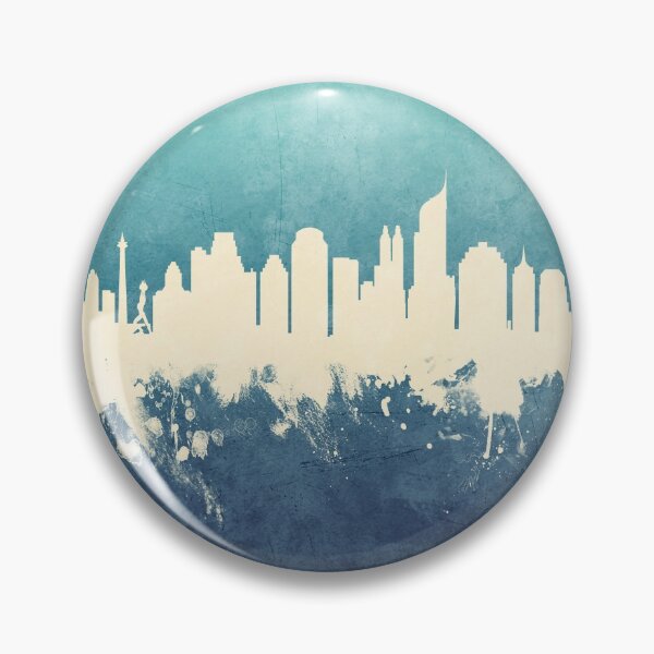 Item preview, Jakarta Skyline Indonesia designed and sold by ArtPrints.