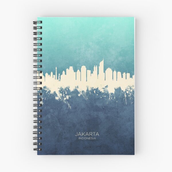 Item preview, Jakarta Skyline Indonesia designed and sold by ArtPrints.