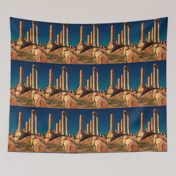 Item preview, Jordan. Amman. Citadel. The Ruins of Temple of Hercules. designed and sold by vadim19.