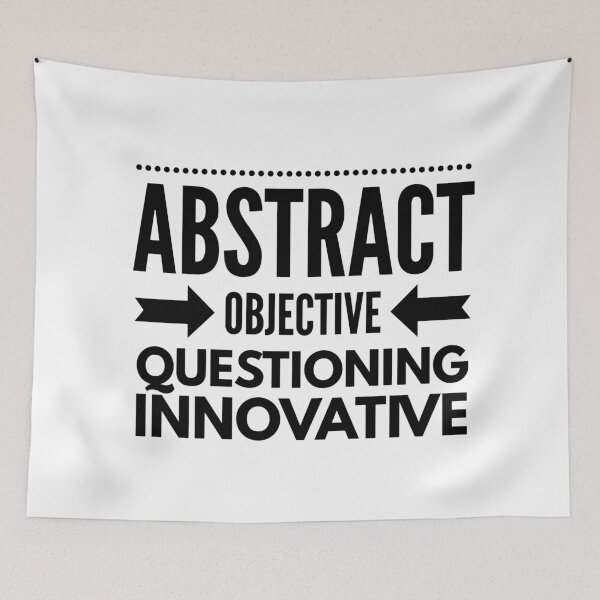 Item preview, INTP Abstract Objective Questioning Innovative designed and sold by ojdart.