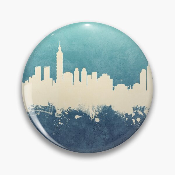 Item preview, Taipei Taiwan Skyline designed and sold by ArtPrints.