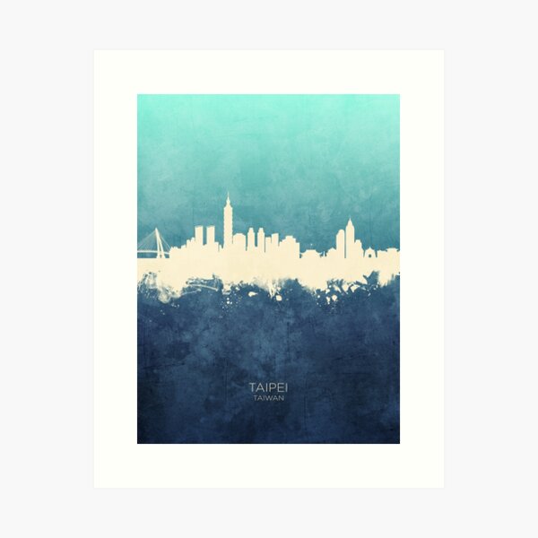 Item preview, Taipei Taiwan Skyline designed and sold by MICHAEL TOMPSETT.
