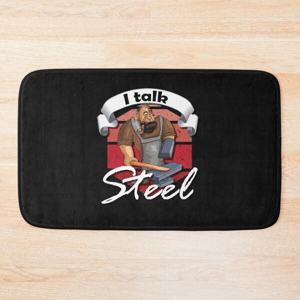 Item preview, I talk Steel, blacksmith, forging designed and sold by Cutebutfunny.